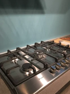 Cucina City-aliant moderna rovere chiaro ad angolo Stosa cucine