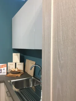 Cucina City-aliant moderna rovere chiaro ad angolo Stosa cucine