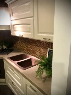 Cucina classica ad angolo Olimpia Mobilturi a prezzo ribassato