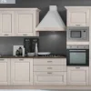 Cucina classica bianca Net cucine lineare Bea in offerta