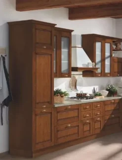 Cucina classica lineare Beatrice Artigianale a prezzo ribassato