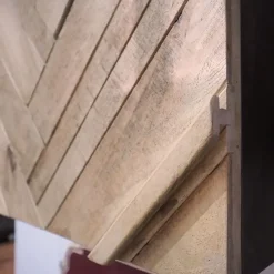 Cucina Collezione esclusiva moderna lineare rovere chiaro in legno Cucinja moderna rennes in legno e bronzo