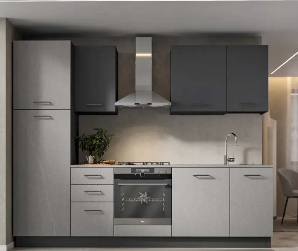 Cucina Composizione 270 moderna Arrex, lineare, altri colori, scontata 20%.
