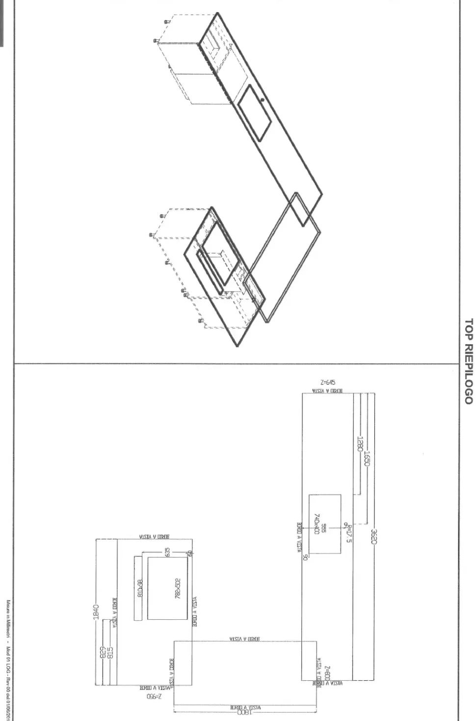 CUCINA con isola Arredo3 Kalì SCONTATA 65%