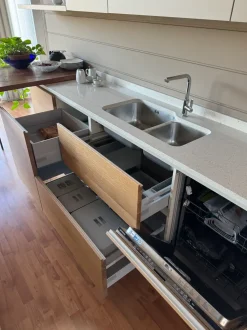 CUCINA con isola Arrex Zenzero e carola SCONTATA 50%