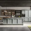Cucina con isola classica grigia Arredo3 Frida a soli 16297 Euro