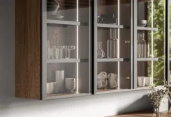 Cucina con isola classica grigia Arredo3 Frida a soli 16297 Euro