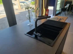 Cucina con isola design bianca Mobilturi Stratos top a soli 14500 Euro