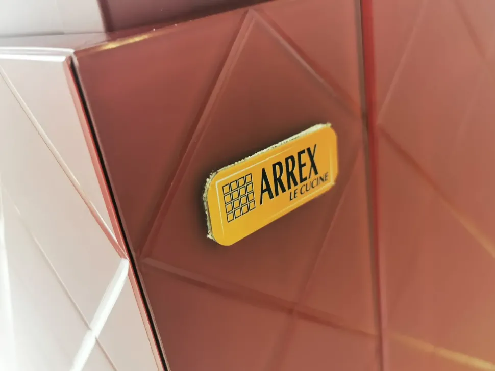 Cucina con isola design bianca Arrex Cavallo a soli 8800 Euro