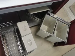 Cucina con isola design bianca Arrex Cavallo a soli 8800 Euro