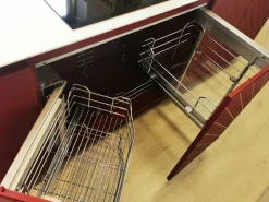 Cucina con isola design bianca Arrex Cavallo a soli 8800 Euro