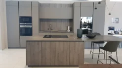 Cucina con isola design grigia Veneta cucine Lounge a soli 14048 Euro