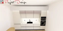 Cucina con isola design tortora Astra Sp22 a soli 6250 Euro