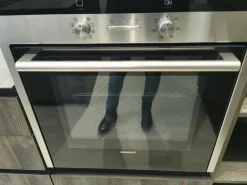 Cucina con isola in laminato materico altri colori Arrex a prezzo ribassato