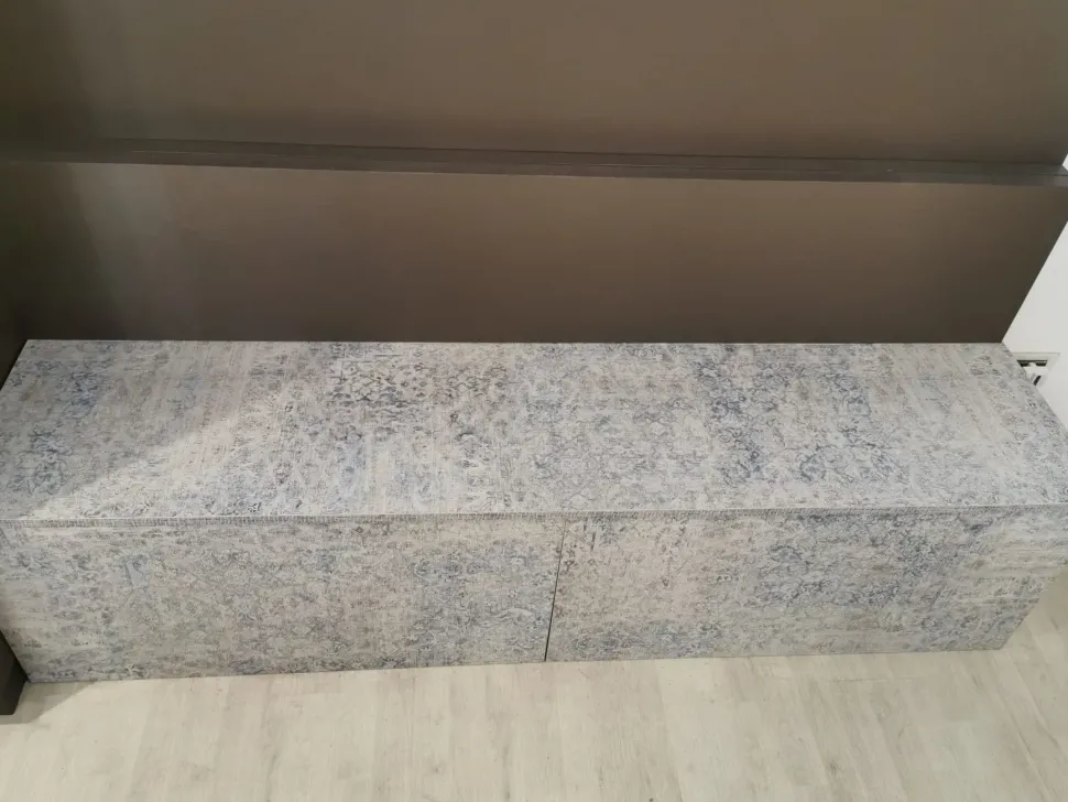 Cucina con isola in laminato materico altri colori Arrex a prezzo ribassato