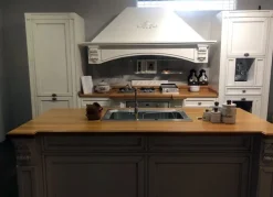 Cucina con isola in legno a prezzo scontato 49%