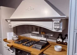 Cucina con isola in legno a prezzo scontato 49%