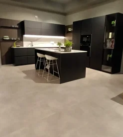 Cucina con isola in vetro altri colori Cucina glass a prezzo ribassato