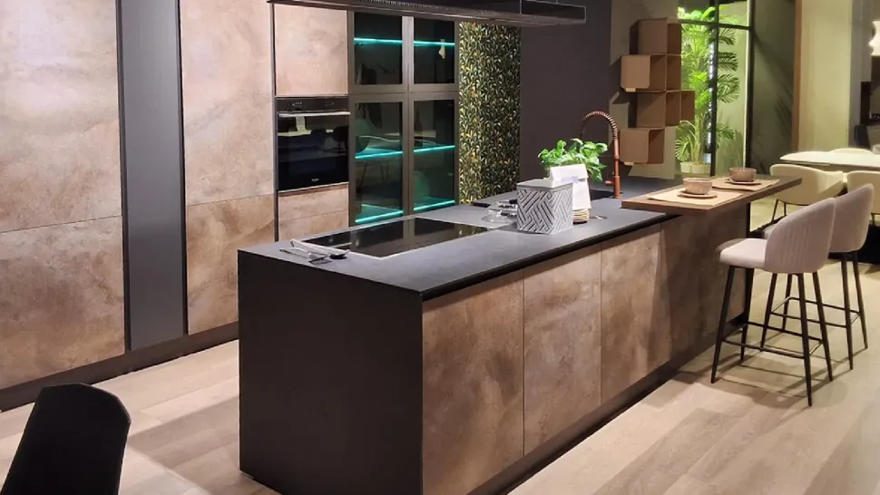 CUCINA con isola Mobilturi Star SCONTATA 59%