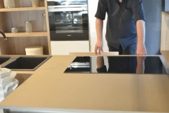 Cucina con isola moderna bianca Artigianale K rovere a soli 12200 Euro