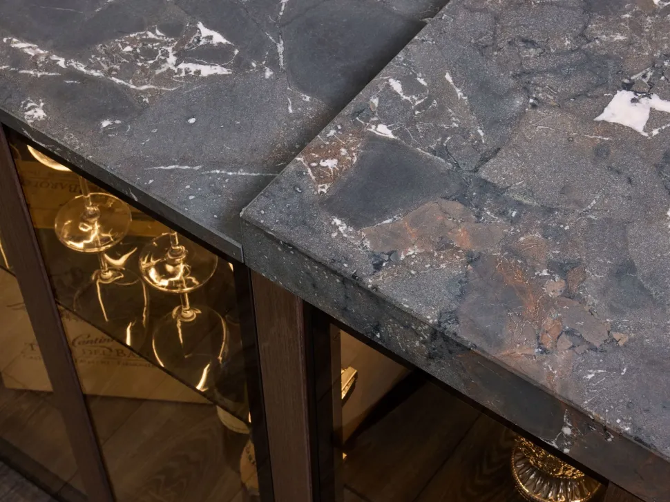 Cucina con isola moderna altri colori Diotti.com Plan loto 01 outlet a soli 39890 Euro