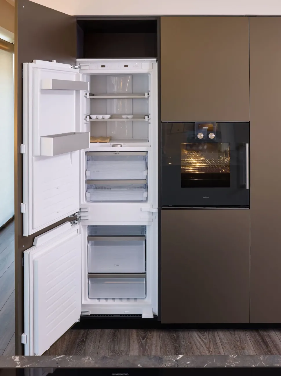 Cucina con isola moderna altri colori Diotti.com Plan loto 01 outlet a soli 39890 Euro