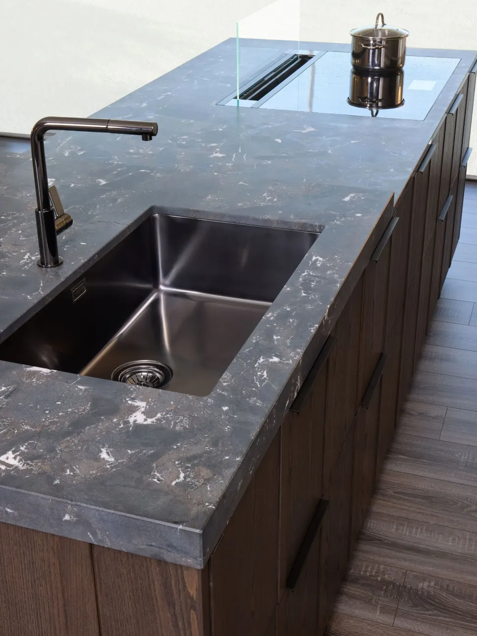 Cucina con isola moderna altri colori Diotti.com Plan loto 01 outlet a soli 39890 Euro