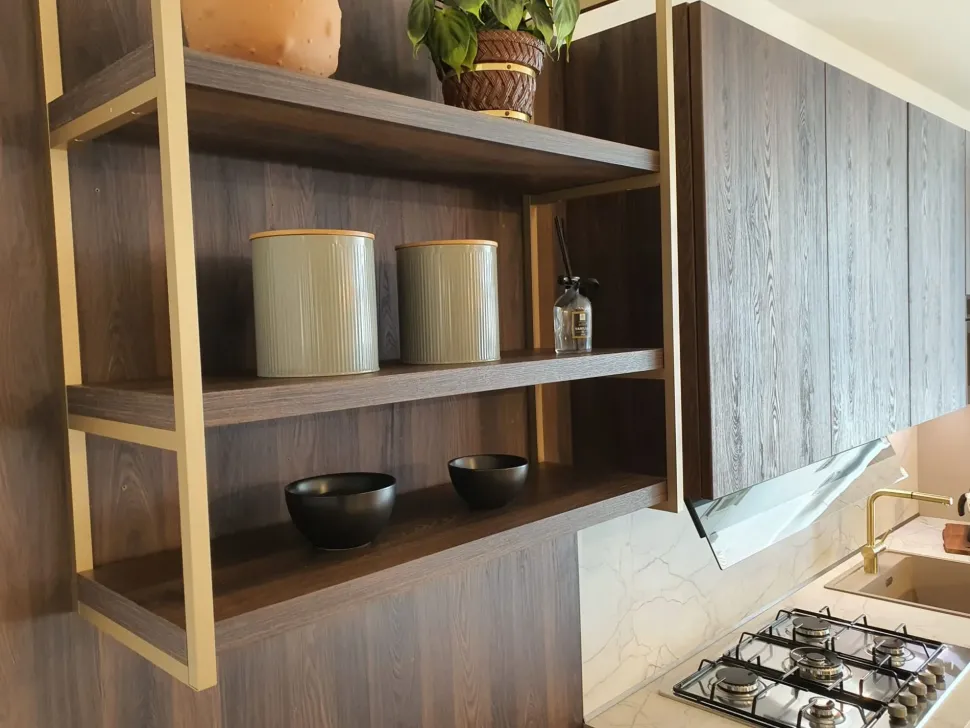 CUCINA con penisola Arredo3 K4 kali SCONTATA 44%