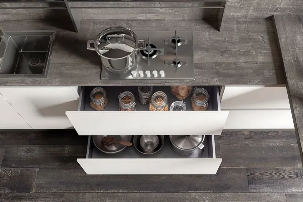 CUCINA con penisola Collezione esclusiva Joy 5 SCONTATA 40%