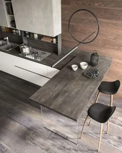 CUCINA con penisola Collezione esclusiva Joy 5 SCONTATA 40%
