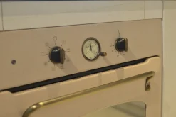 Cucina con penisola in legno bianca Cc02 a prezzo scontato