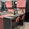 Cucina con penisola moderna antracite La casa moderna Ada a soli 9850 Euro