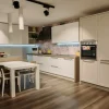Cucina con penisola moderna bianca Arredo3 Frame a soli 8400 Euro