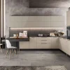 Cucina con penisola moderna rovere chiaro Arredo3 Round 3 a soli 10517 Euro