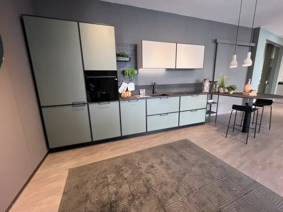 CUCINA con penisola Scavolini Jeometrica SCONTATA 29%