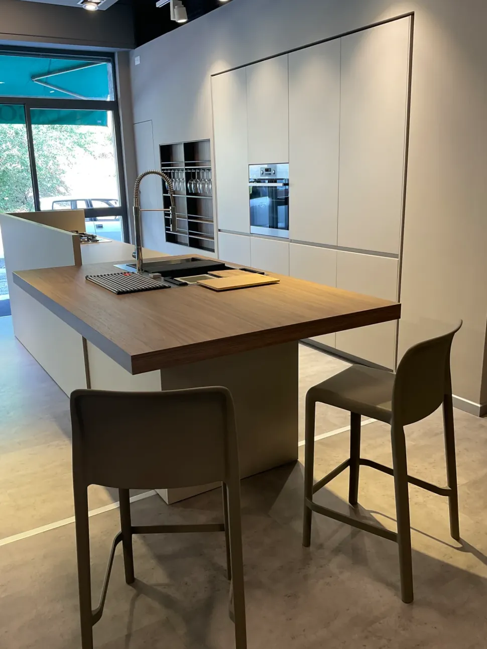 Cucina Copat cucine moderna con isola altri colori in hpl Copatlife