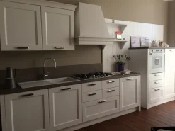 Cucina country lineare Dibiesse Asolo a prezzo ribassato