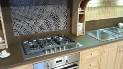 Cucina country rovere chiaro Martini cucine lineare La castagna in offerta