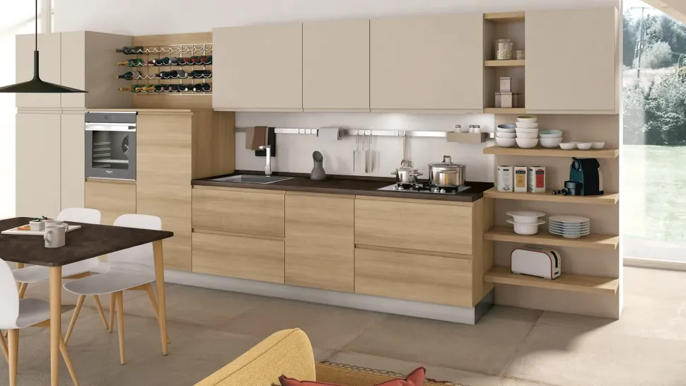 Cucina Creo Cucina moderna modello jey by creo kitchens OFFERTA OUTLET sconto 50%