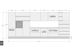 Cucina Creo Cucina moderna modello jey by creo kitchens OFFERTA OUTLET sconto 50%