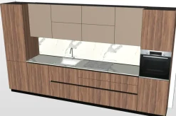 Cucina Cucina lineare  moderna altri colori Md work lineare scontata 49%