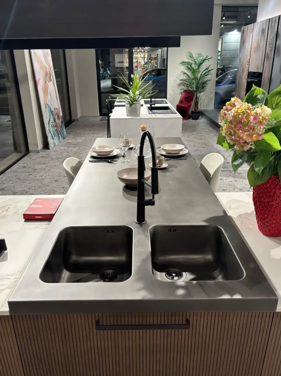 Cucina Cucina modello musa con isola Scavolini con un ribasso imperdibile