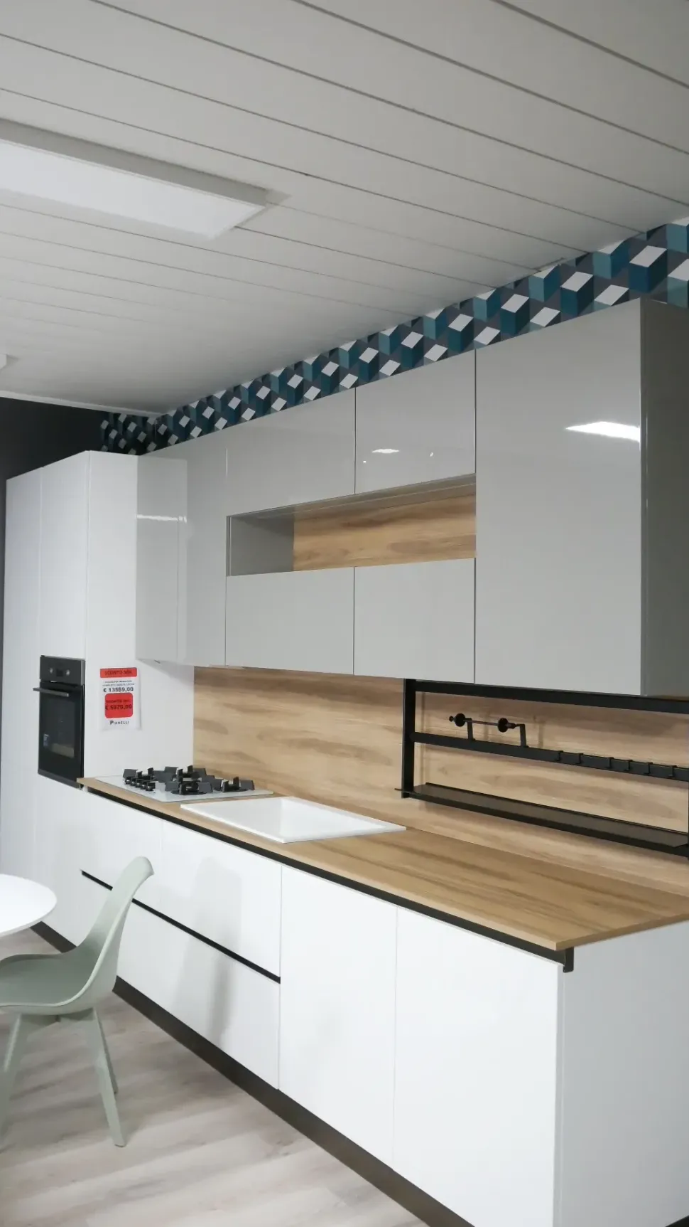 Cucina Cucina pop lineare Mobilturi con uno sconto imperdibile