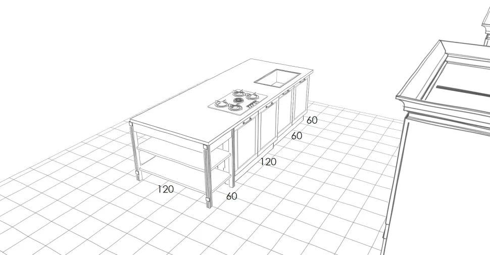 CUCINA Cucine store Country PREZZO OUTLET