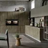 Cucina Cucine store moderna ad angolo altri colori in laminato materico Lignea