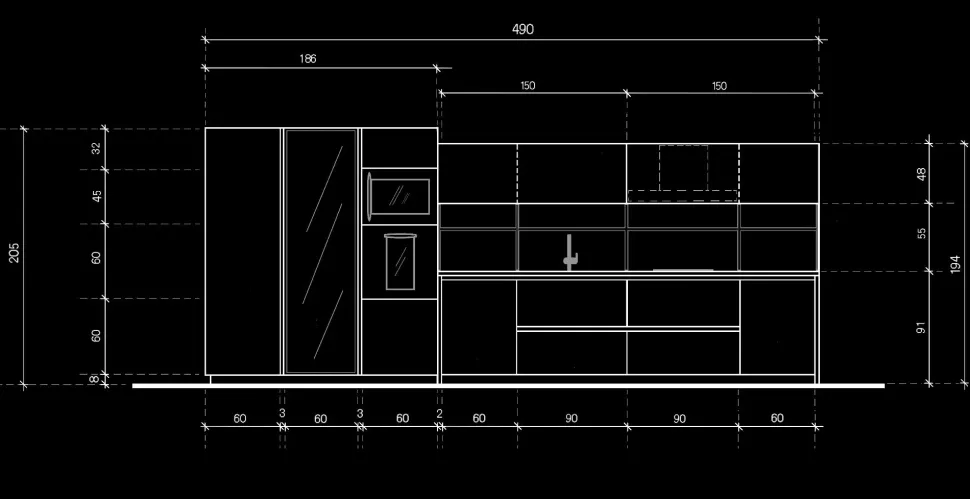Cucina D23 di Doimo cucine in Offerta Outlet -36%