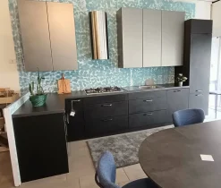 Cucina design ad angolo Manhattan Nolte a prezzo ribassato