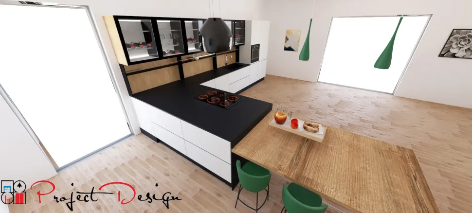 Cucina design con penisola Meg Arredo3 a prezzo ribassato