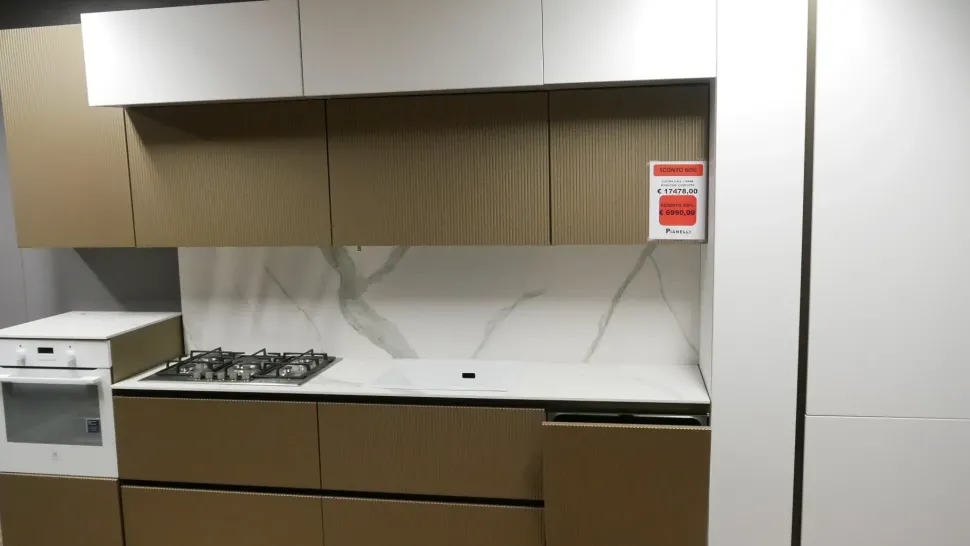 Cucina design lineare Cucina gaia onda Mobilturi a prezzo scontato