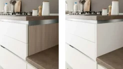 Cucina design lineare Erica Artigianale a prezzo ribassato